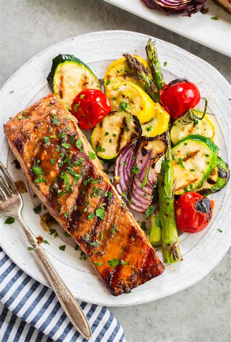 Salmon Dinner .